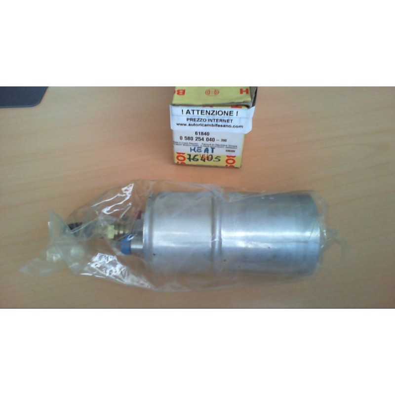 BOSCH  0580254040 POMPA CARBURANTE VW AUDI , CODICI COMPATIBILI: VW 447906091A, MEAT E DORIA 76405, VW 895906089E