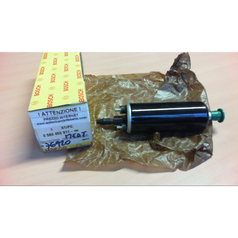 BOSCH  0580453911 POMPA CARBURANTE ALFA 33 IE , CODICI COMPATIBILI: ALFA ROMEO 60537611, MEAT E DORIA 76920