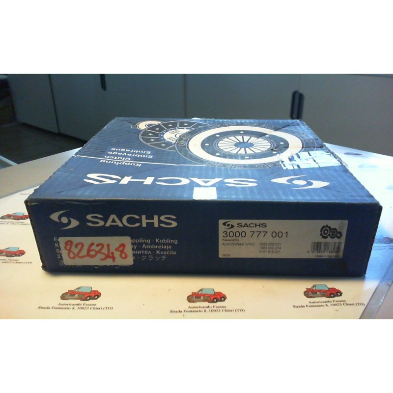 SACHS  3000777001 KIT FRIZIONE VW POLO 1900 DIESEL