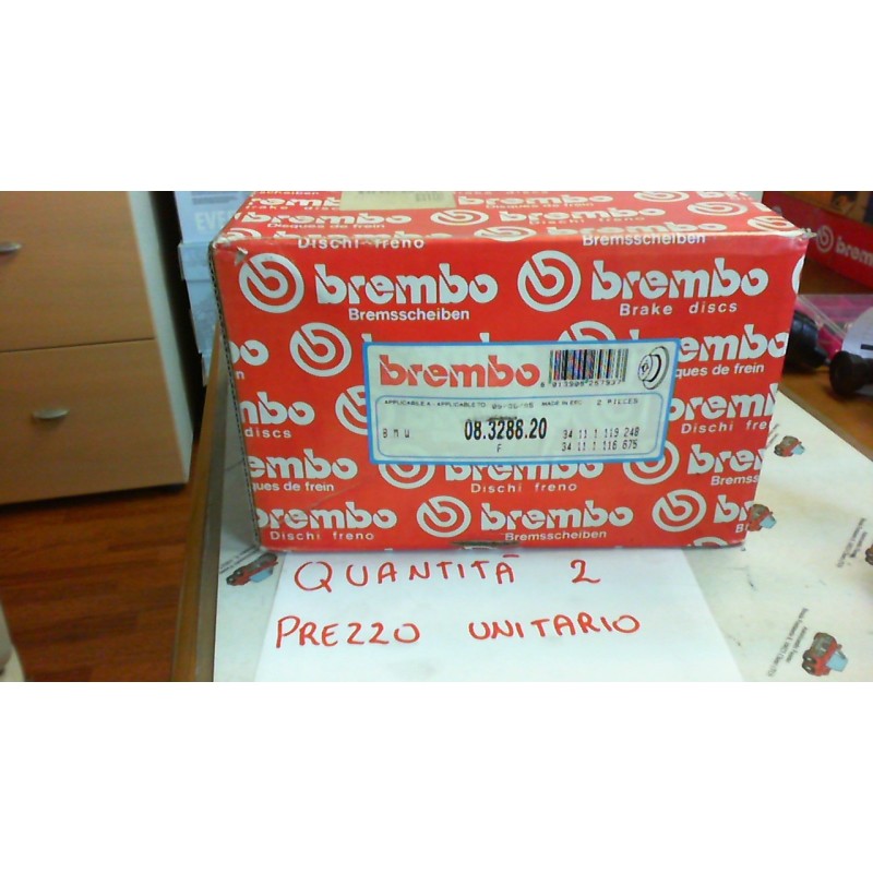 BREMBO 08328820 DISCO FRENO ANTERIORE