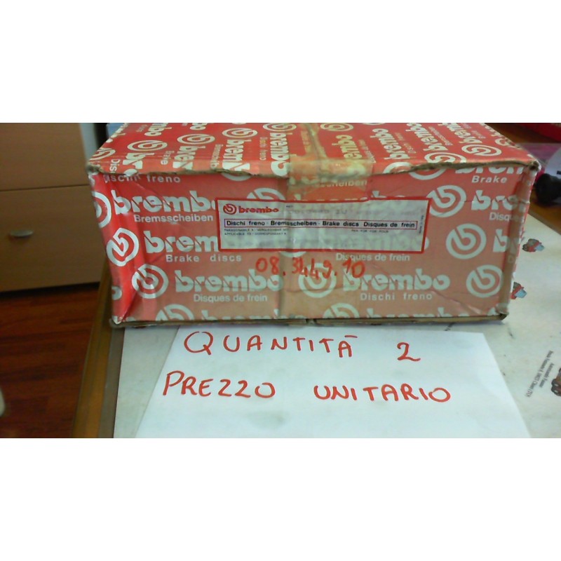 BREMBO  08344910 DISCO FRENO ANTERIORE