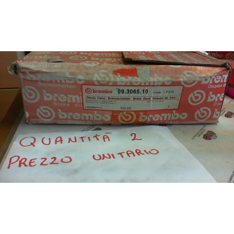 BREMBO 09486110 DISCO FRENO ANTERIORE