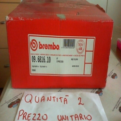 BREMBO 09681610 DISCO FRENO...