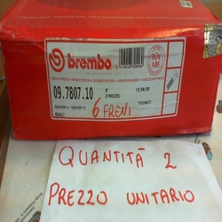 BREMBO 09780710 DISCO FRENO...