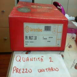 BREMBO 09961710 DISCO FRENO...