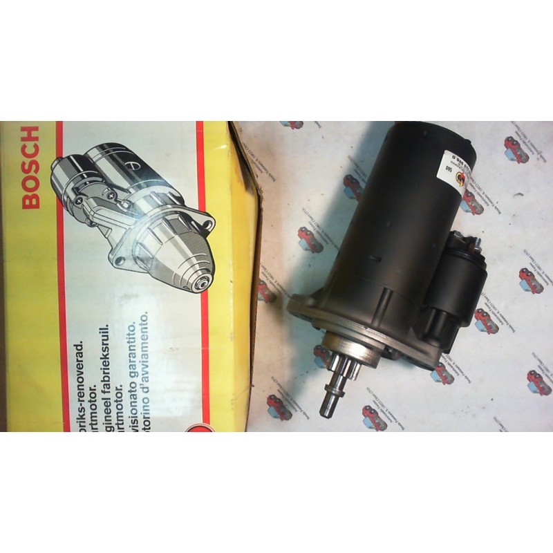 BOSCH  0986013050 MOTORINO DI AVVIAMENTO VOLKSWAGEN GOLF 1 7KW , CODICI COMPATIBILI: BOSCH 0001110001, BOSCH 0001110002, BOSCH 