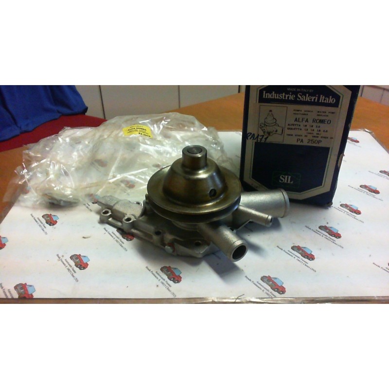 SIL  PA250P POMPA ACQUA ALFA ROMEO ALFETTA GIULIETTA , CODICI COMPATIBILI: ALFA ROMEO 116080702400, ALFA ROMEO 116080702401, BU