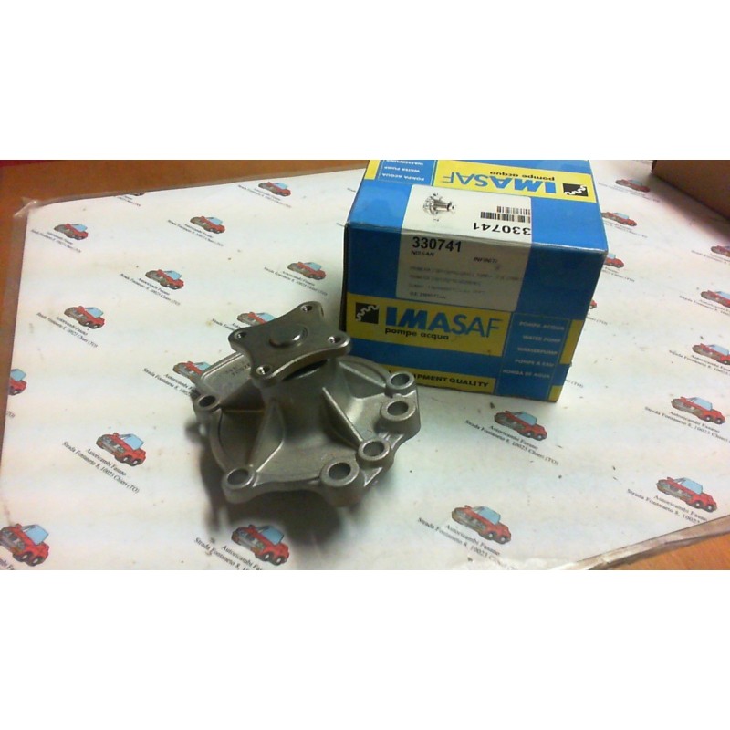 IMASAF  330741 POMPA ACQUA NISSAN PRIMERA SUNNY , CODICI COMPATIBILI: NISSAN 2101053J00, NISSAN 2101053J01, NISSAN 2101053J02, 