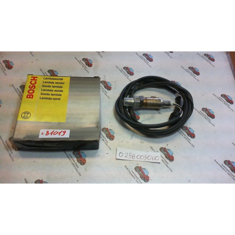 BOSCH  0258003060 SONDA LAMBDA - ALFA ROMEO 33 VOLVO 240 440 K L 460 L 480 E 740 760 940 960 , CODICI COMPATIBILI: BOSCH 025800